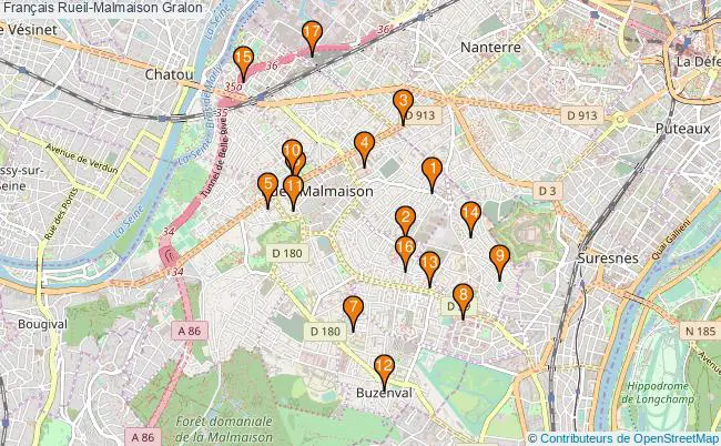 plan Français Rueil-Malmaison Associations français Rueil-Malmaison : 18 associations