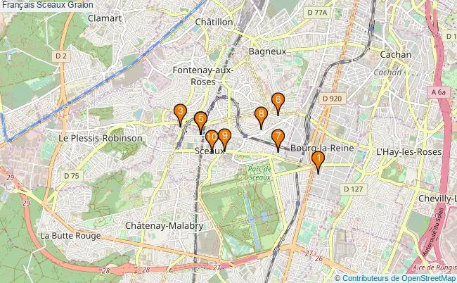 plan Français Sceaux Associations français Sceaux : 10 associations