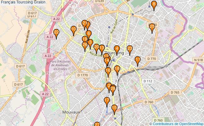 plan Français Tourcoing Associations français Tourcoing : 30 associations