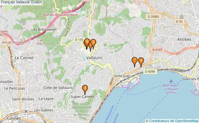 plan Français Vallauris Associations français Vallauris : 8 associations