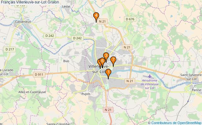 plan Français Villeneuve-sur-Lot Associations français Villeneuve-sur-Lot : 9 associations