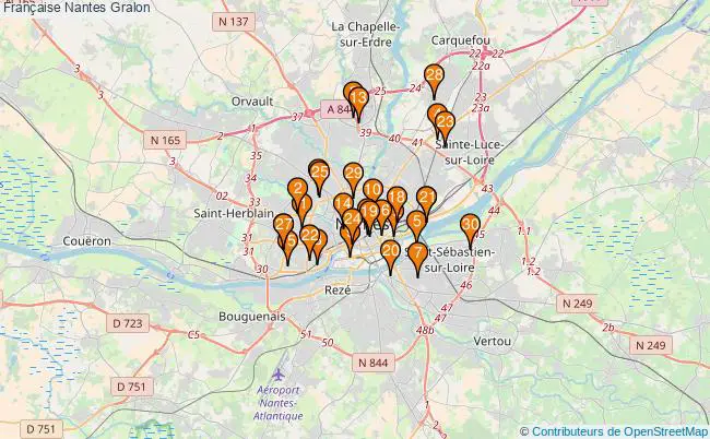 plan Française Nantes Associations française Nantes : 82 associations