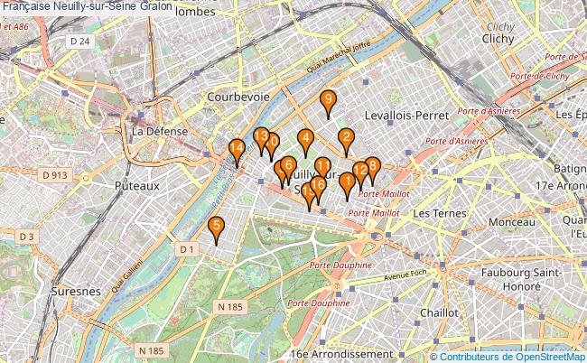 plan Française Neuilly-sur-Seine Associations française Neuilly-sur-Seine : 22 associations