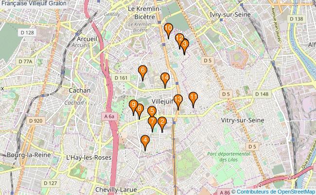 plan Française Villejuif Associations française Villejuif : 19 associations