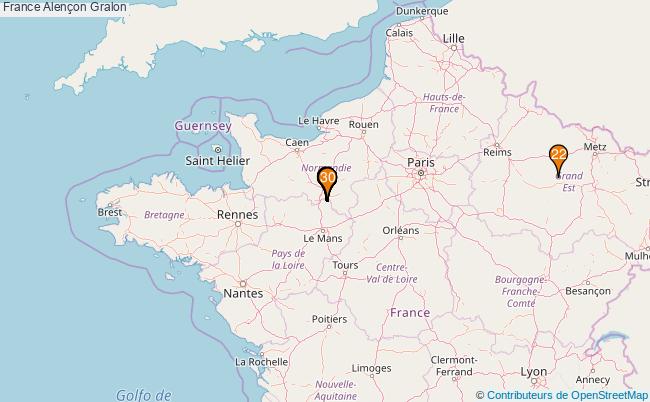 plan France Alençon Associations France Alençon : 38 associations