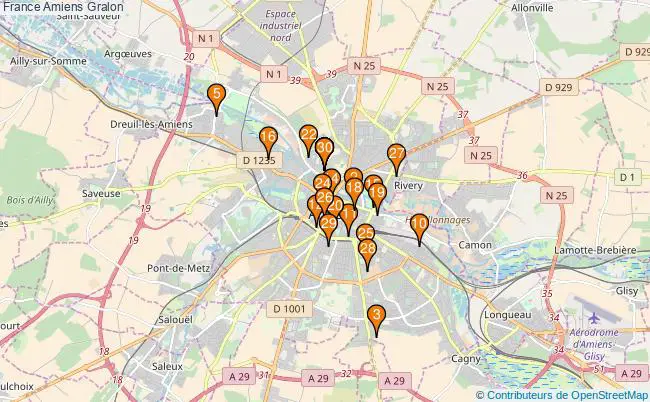 plan France Amiens Associations France Amiens : 217 associations