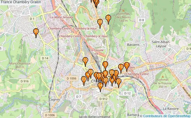 plan France Chambéry Associations France Chambéry : 75 associations