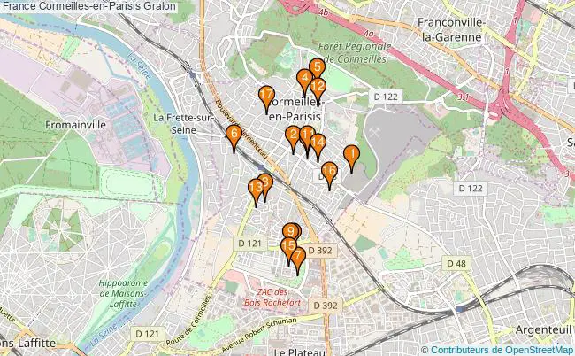 plan France Cormeilles-en-Parisis Associations France Cormeilles-en-Parisis : 22 associations