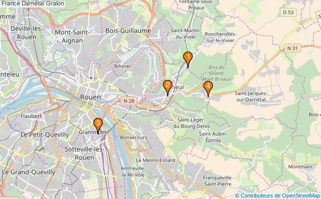 plan France Darnétal Associations France Darnétal : 6 associations