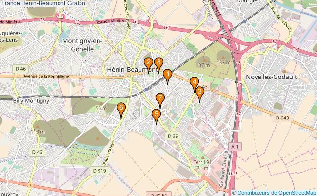 plan France Hénin-Beaumont Associations France Hénin-Beaumont : 7 associations