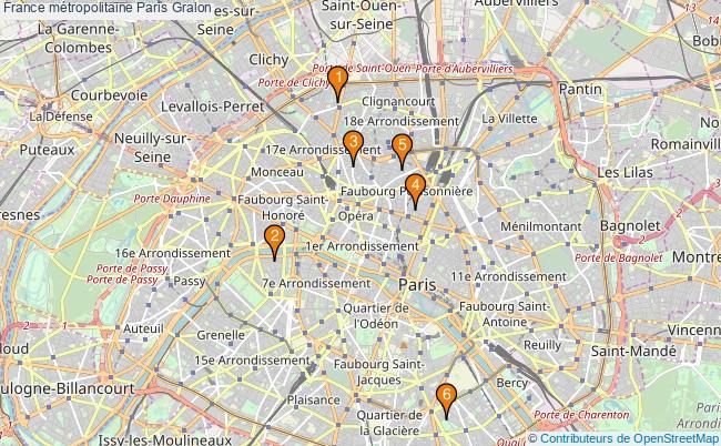 plan France métropolitaine Paris Associations France métropolitaine Paris : 8 associations
