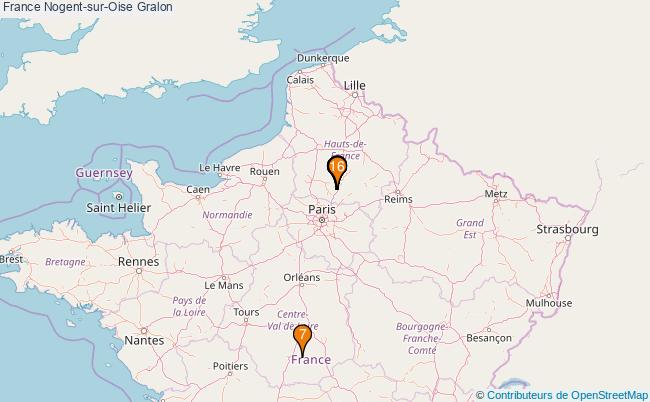 plan France Nogent-sur-Oise Associations France Nogent-sur-Oise : 24 associations