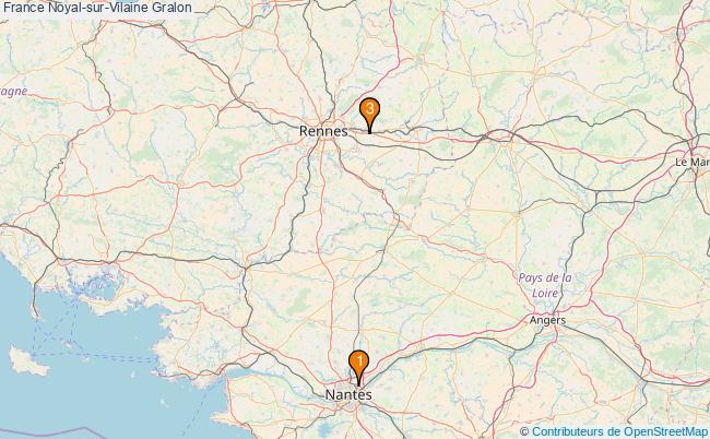 plan France Noyal-sur-Vilaine Associations France Noyal-sur-Vilaine : 3 associations