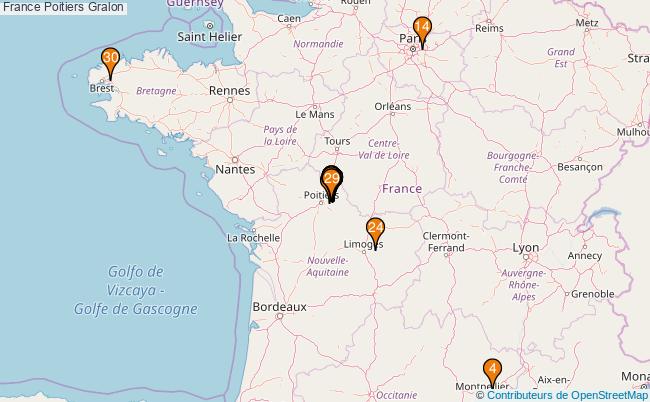 plan France Poitiers Associations France Poitiers : 139 associations