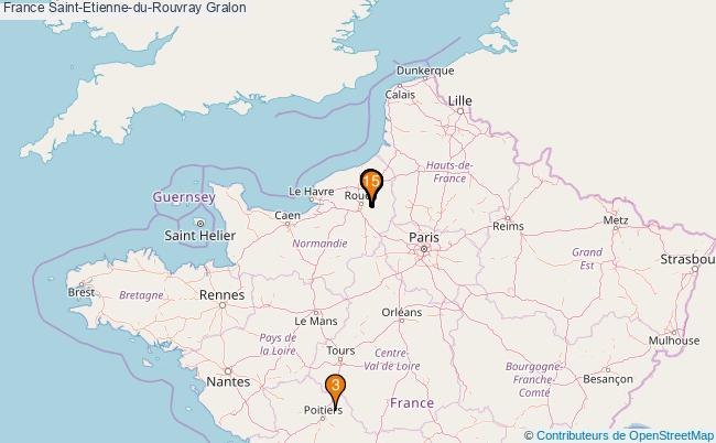 plan France Saint-Etienne-du-Rouvray Associations France Saint-Etienne-du-Rouvray : 18 associations