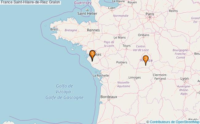 plan France Saint-Hilaire-de-Riez Associations France Saint-Hilaire-de-Riez : 8 associations