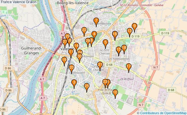 plan France Valence Associations France Valence : 90 associations
