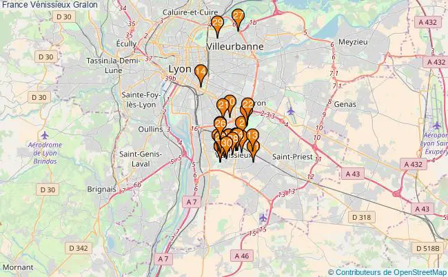 plan France Vénissieux Associations France Vénissieux : 97 associations