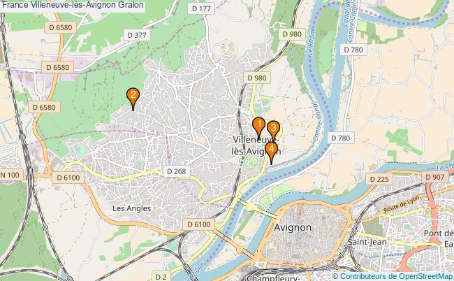 plan France Villeneuve-lès-Avignon Associations France Villeneuve-lès-Avignon : 6 associations