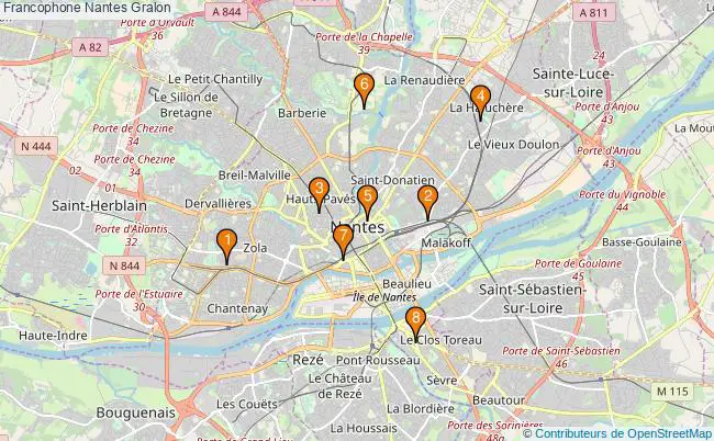 plan Francophone Nantes Associations francophone Nantes : 11 associations
