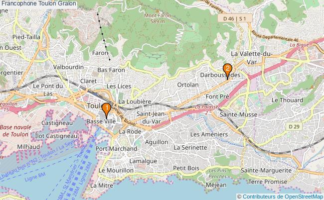 plan Francophone Toulon Associations francophone Toulon : 3 associations