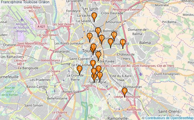 plan Francophone Toulouse Associations francophone Toulouse : 20 associations