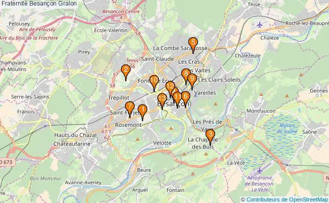 plan Fraternité Besançon Associations fraternité Besançon : 22 associations