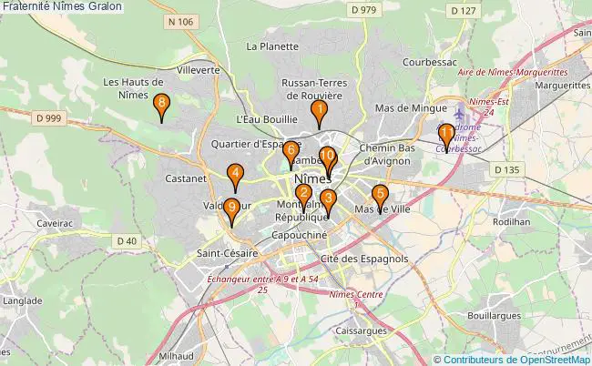 plan Fraternité Nîmes Associations fraternité Nîmes : 11 associations