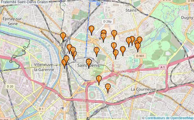 plan Fraternité Saint-Denis Associations fraternité Saint-Denis : 32 associations