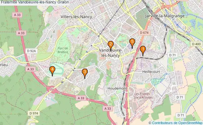 plan Fraternité Vandoeuvre-lès-Nancy Associations fraternité Vandoeuvre-lès-Nancy : 5 associations