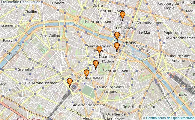 plan Freudienne Paris Associations freudienne Paris : 9 associations