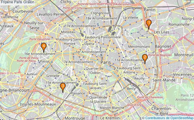 plan Friperie Paris Associations friperie Paris : 6 associations