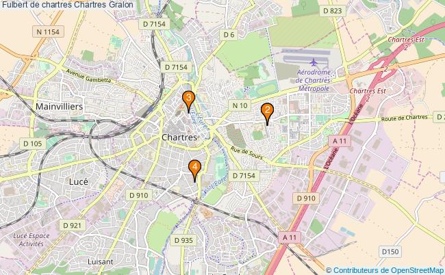 plan Fulbert de chartres Chartres Associations fulbert de chartres Chartres : 4 associations
