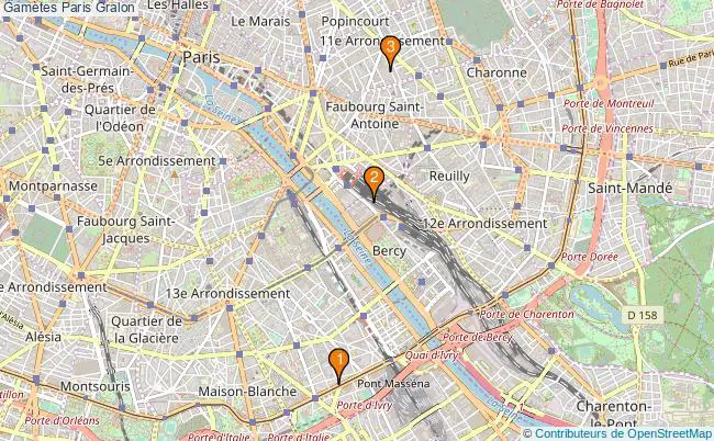 plan Gamètes Paris Associations gamètes Paris : 3 associations