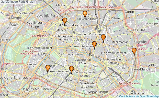 plan Gardiennage Paris Associations Gardiennage Paris : 12 associations