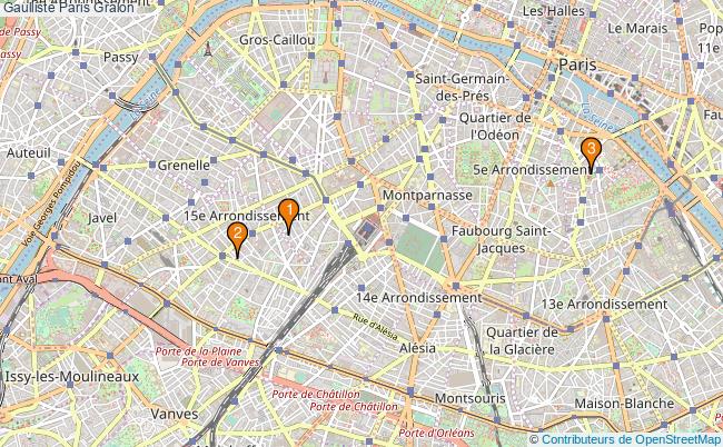 plan Gaulliste Paris Associations Gaulliste Paris : 4 associations