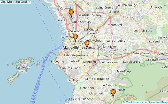 plan Gaz Marseille Associations gaz Marseille : 5 associations