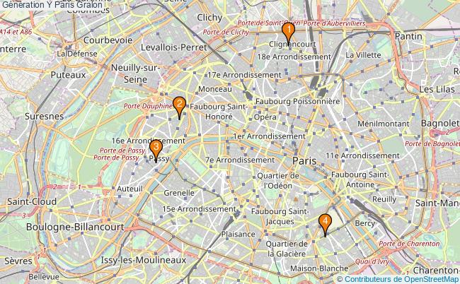 plan Génération Y Paris Associations génération Y Paris : 4 associations