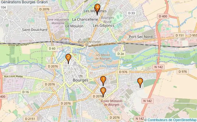 plan Générations Bourges Associations Générations Bourges : 8 associations