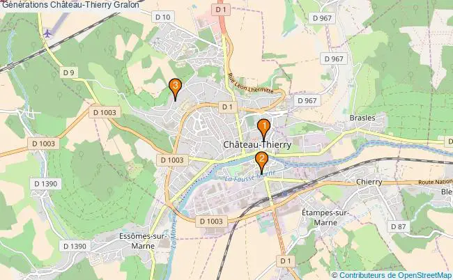 plan Générations Château-Thierry Associations Générations Château-Thierry : 4 associations
