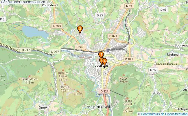 plan Générations Lourdes Associations Générations Lourdes : 3 associations