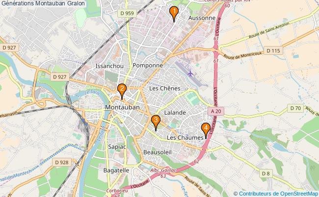 plan Générations Montauban Associations Générations Montauban : 5 associations