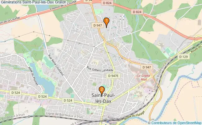 plan Générations Saint-Paul-les-Dax Associations Générations Saint-Paul-les-Dax : 3 associations