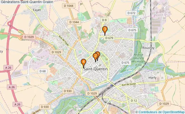plan Générations Saint-Quentin Associations Générations Saint-Quentin : 6 associations