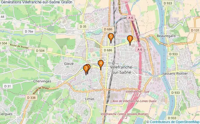 plan Générations Villefranche-sur-Saône Associations Générations Villefranche-sur-Saône : 7 associations