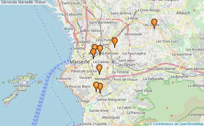 plan Génocide Marseille Associations génocide Marseille : 9 associations