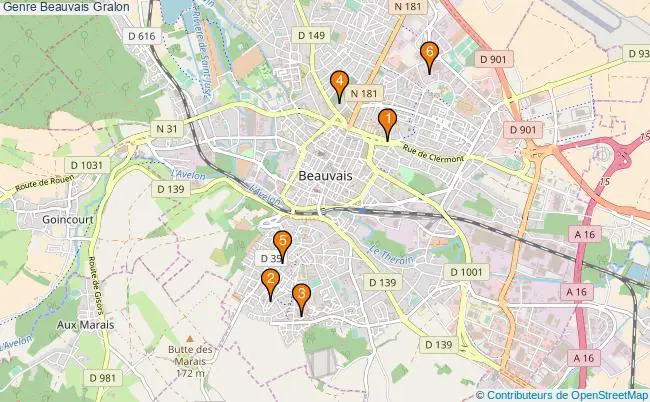 plan Genre Beauvais Associations genre Beauvais : 7 associations