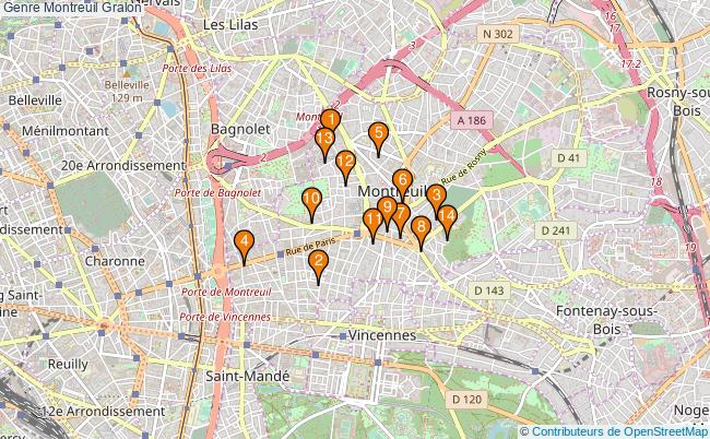 plan Genre Montreuil Associations genre Montreuil : 24 associations