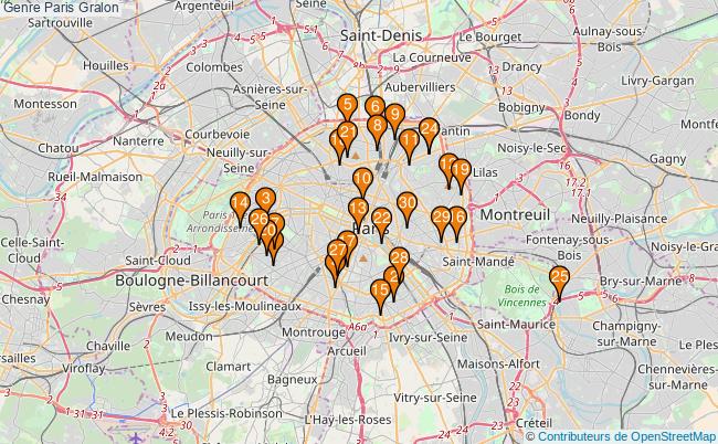 plan Genre Paris Associations genre Paris : 498 associations