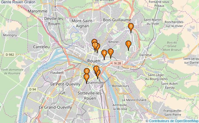 plan Genre Rouen Associations genre Rouen : 16 associations